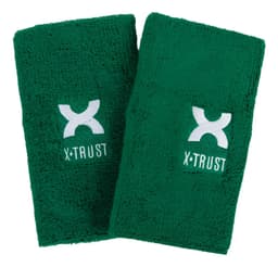 Muñequeras X-trust Pro Largas 2 Un. Tenis Padel Deportivas Color Green Talle Unico