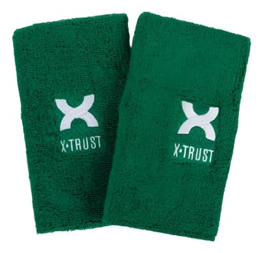 Muñequeras X-trust Pro Largas 2 Un. Tenis Padel Deportivas Color Green Talle Unico