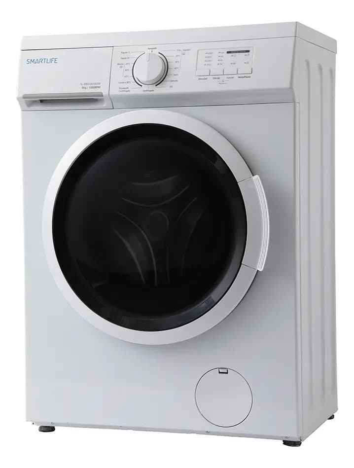 Lavarropas Automatico Smartlife 6kg Slim Design Color Blanco
