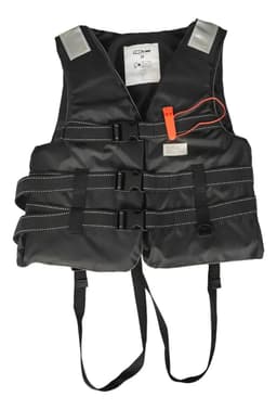 Chaleco Salvavidas Proline Poliester + Esp Polietileno Color Negro