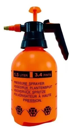 Pulverizador Rociador Fumigador Jardín Plantas 2 Litros Color Naranja