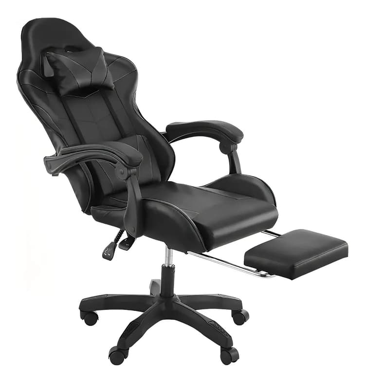 Silla Gamer Circle Line CL-GC001 Con Apoyapiés Reclinable 180°