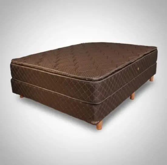 Sommier Queen De Resortes Exposueño Prestige 160x200* Marrón