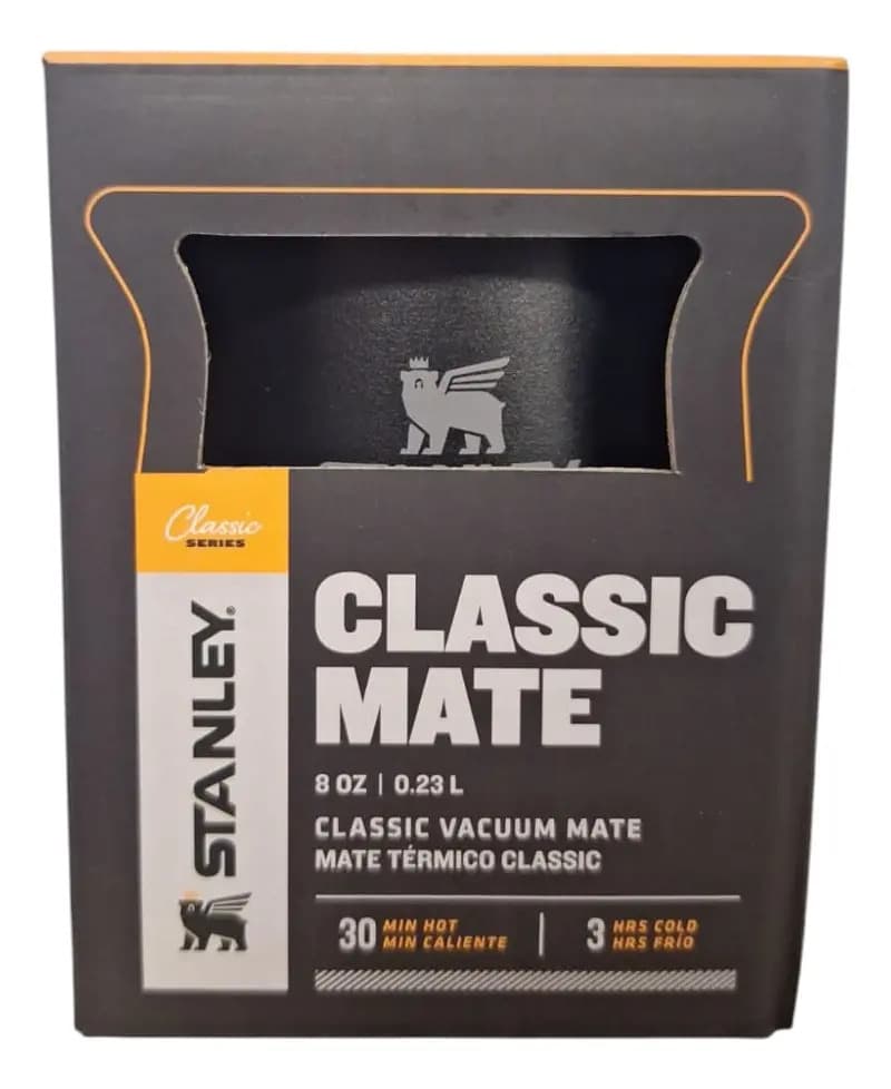 Mate Termico Stanley 236 Ml Color Negro Clásico
