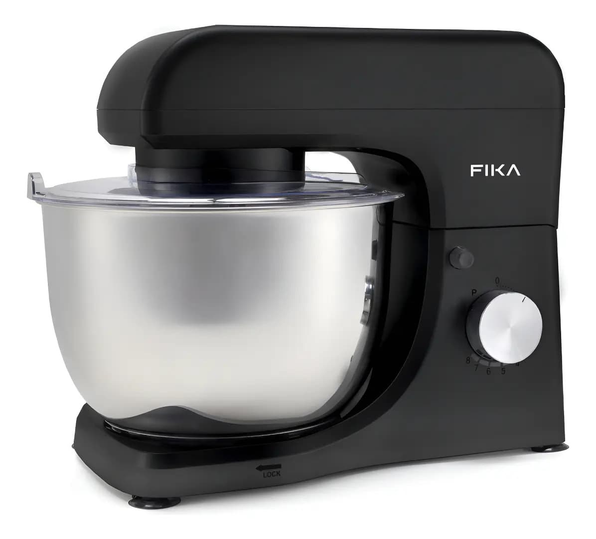 Batidora De Pie Planetaria 3 en 1 Fika Bowl 4l 8 Velocidades 1000w Negro Frecuencia 50Hz