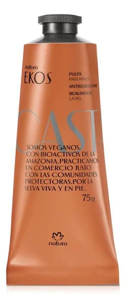 Crema Para Manos Natura Ekos Castaña 75 G Hidratación Antiresequedad