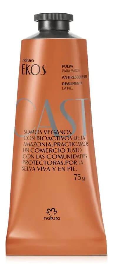 Crema Para Manos Natura Ekos Castaña 75 G Hidratación Antiresequedad