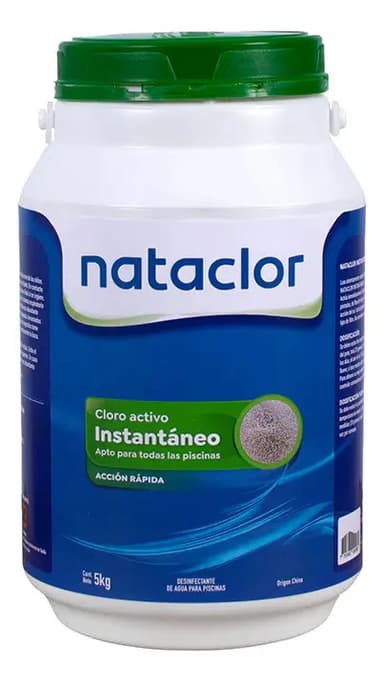 Cloro Granulado Instantaneo X 5 Kg Nataclor