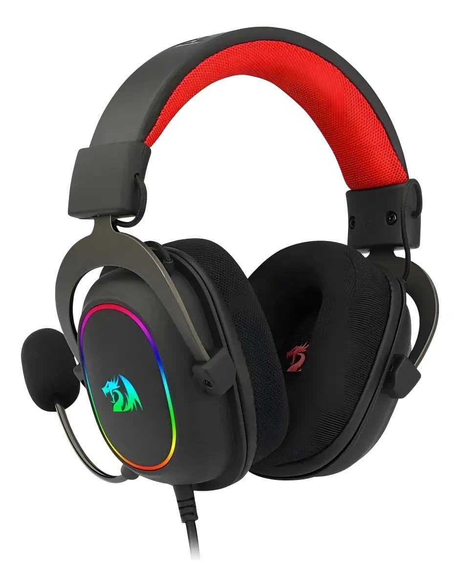 Audifono Gamer Redragon Zeus X H510 Rgb Black Color Negro