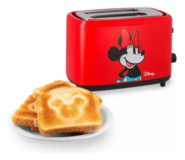 Tostadora Atma Minnie Disney Rojo