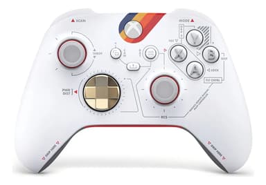 Joystick inalámbrico Microsoft Wireless Controller Series X|S Series X|S edición limitada starfield