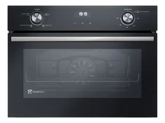 Horno eléctrico empotrado Electrolux OE4eh de 50 litros, negro
