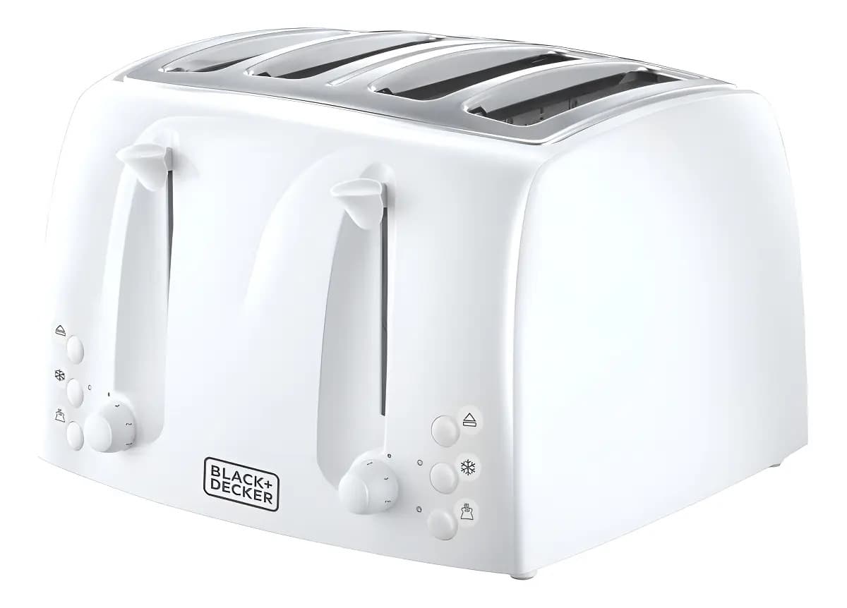 Tostadora Black+decker Tr21650 Blanca