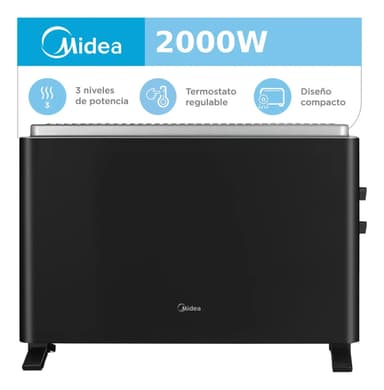 Convector Ch-p120bae1 2000w Negro Midea