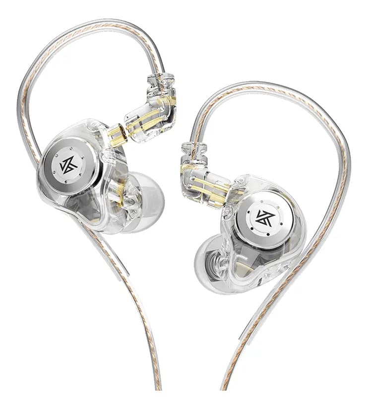 Auriculares Kz Edx Pro Colore Cristal - monitores in ear para musica - vivo - streaming - gaming