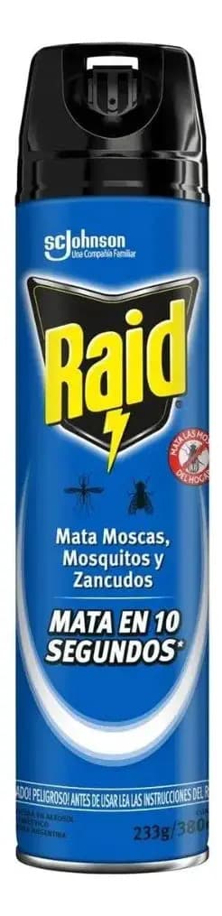 Insecticida Raid Mata Moscas Y Mosquitos 360 Ml