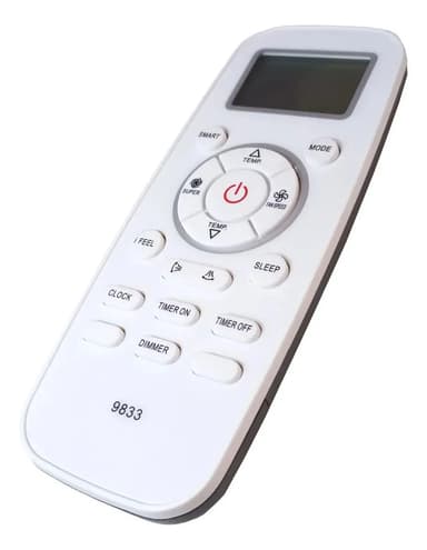 Control Remoto Universal Aire Acondicionado Frio Calor Zenei Blanco