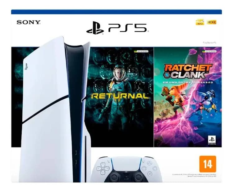Consola Playstation 5 Ps5 Slim Standard Edition Ratchet & Clank Y Returnal
