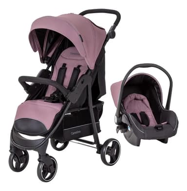 Cochecito City Travel V3 Accesorios Rosa Malva Carestino
