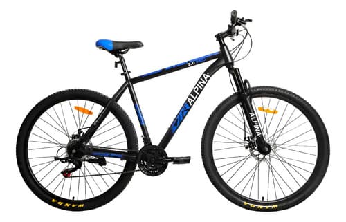Bicicleta Alpina 2.0 Pro Acero Mtb R29 21v Shimano C/susp Color Negro Azul Blanco 2.0 Std2 Tamaño Del Cuadro Xl