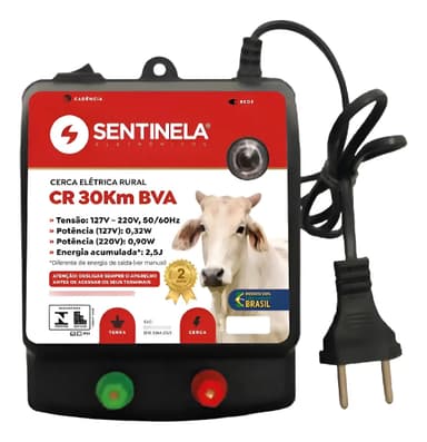 Electrificador de Alambrados Sentinela Eletrificador 30km 220 V