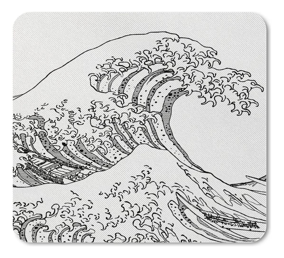 Mouse Pad Gamer Omaigat Shirowave S | 220x200x3mm