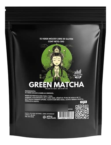 Matcha En Polvo Puro Ultra Premium X 50g | Galaxy Superfoods