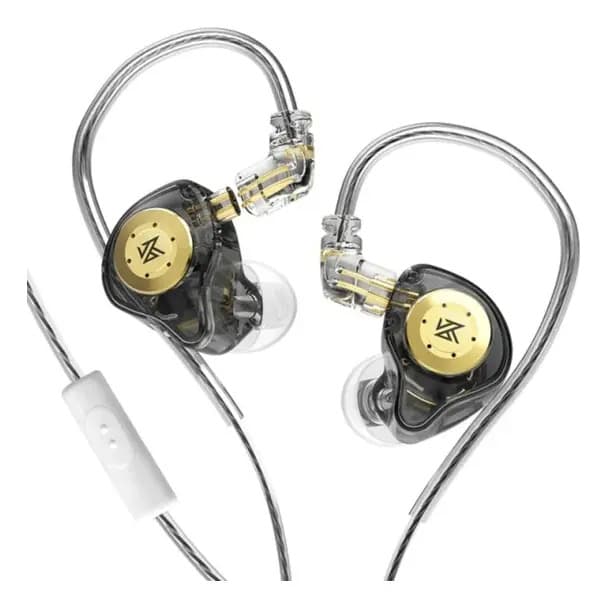 Auriculare Kz Edx Pro - Con Micrófono - Hifi Alta Definición Color Negro