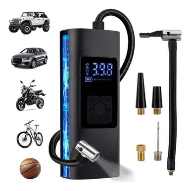 Compresor Eléctrico Gadnic 6000mah Portátil Display Digital 60W 3 Picos 2000h