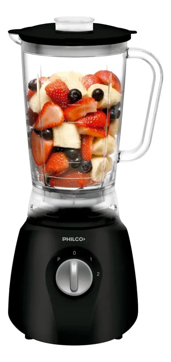 Licuadora de Vaso Philco LV24B0PHP 450W 1,25L color Negro