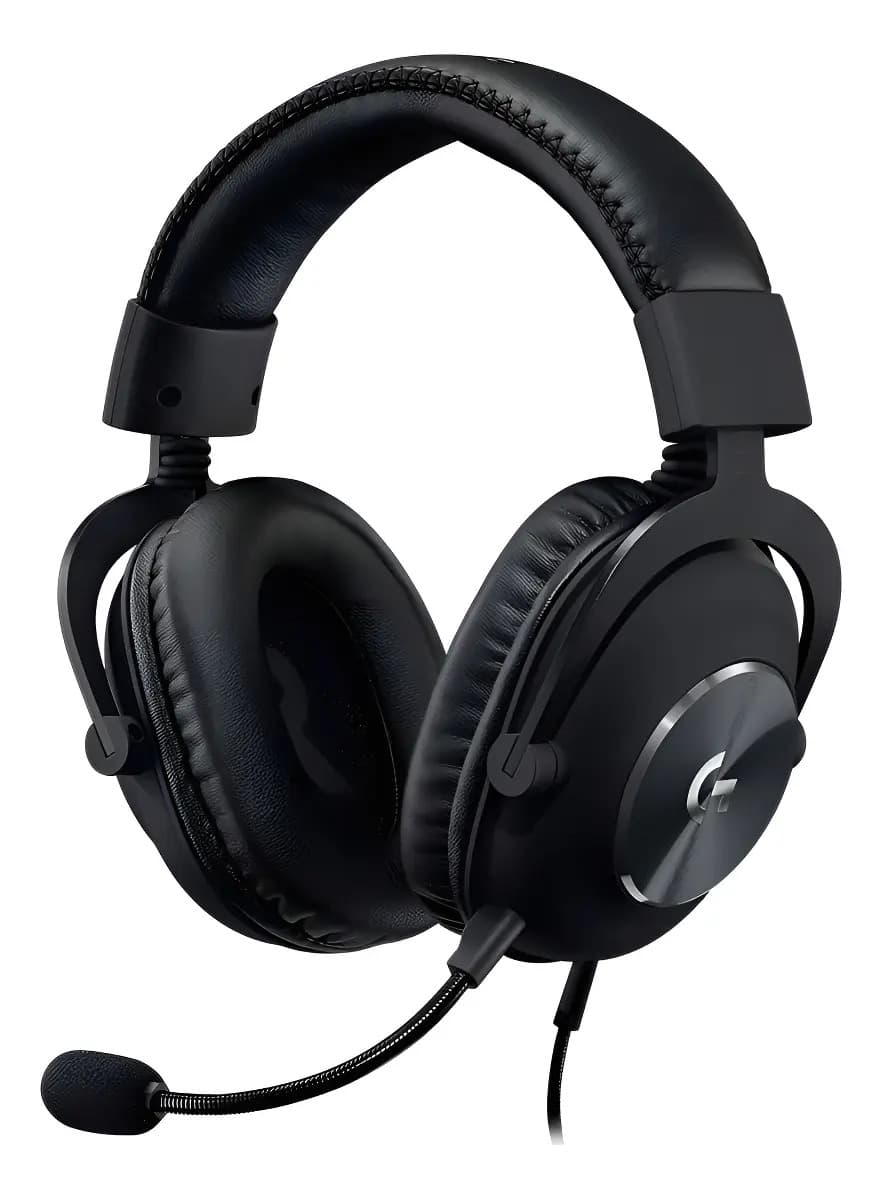 Auricular Con Micrófono Logitech Pro X Sonido 7.1 Cable Usb Negro