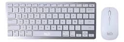 Kit Teclado Bluetooth INT.CO Color BLANCO - Apto Celular Tablet Notebook