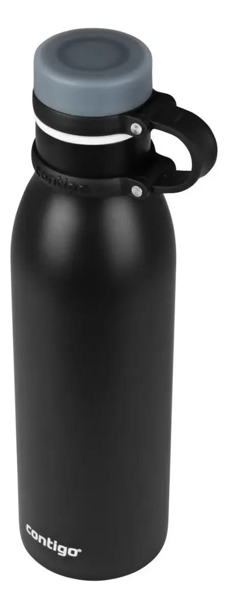 Botella Termica 591ml Contigo Matterhorn Gym Trabajo Camping Color negro