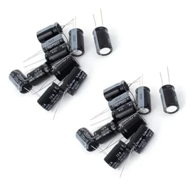 10 X Capacitor Electrolitico 47 Uf 105° Blindado 25v 35v 50v