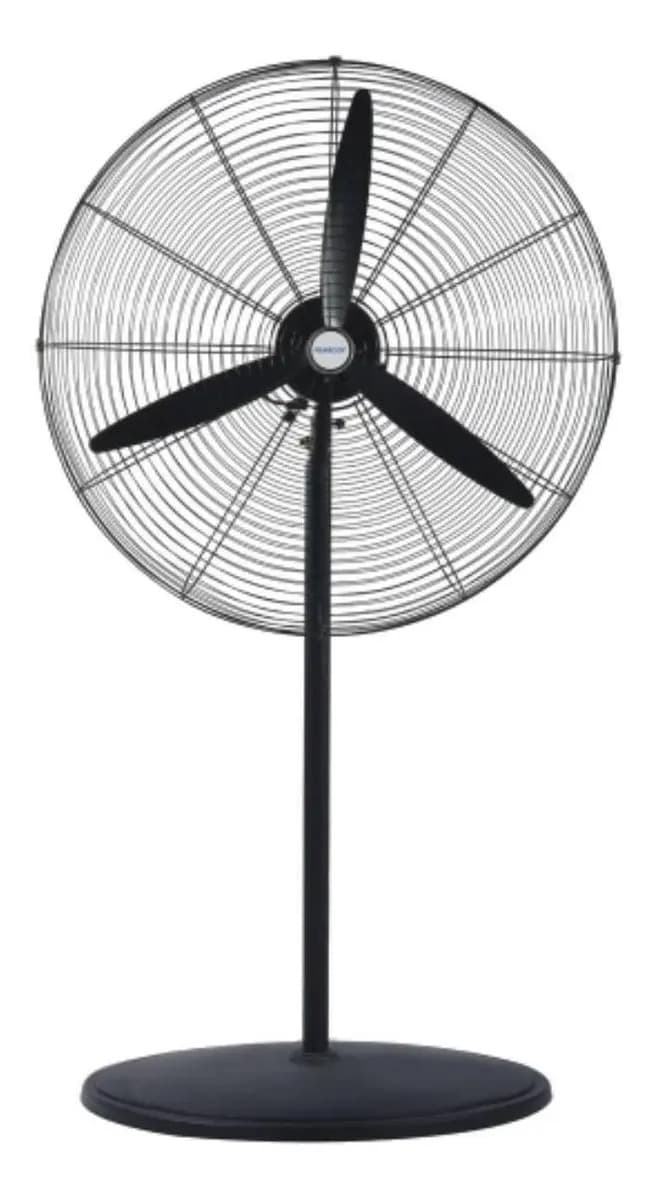 Ventilador De Pie Peabody Pe-vi300 3 Palas De Aluminio 30 Estructura Negro