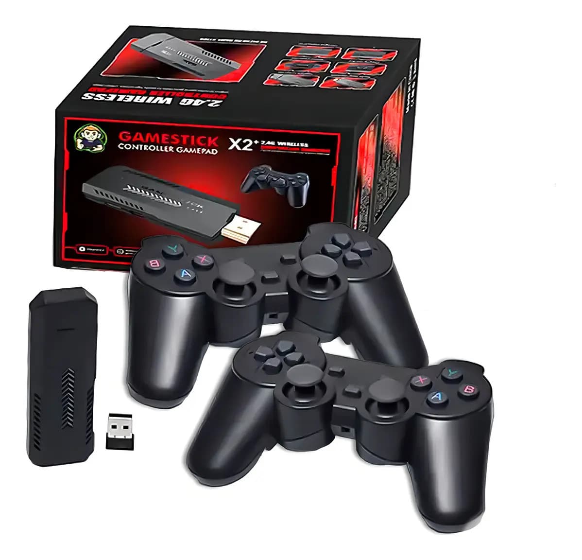 Stick HDMI X2 con 2 controladores Backup Pro