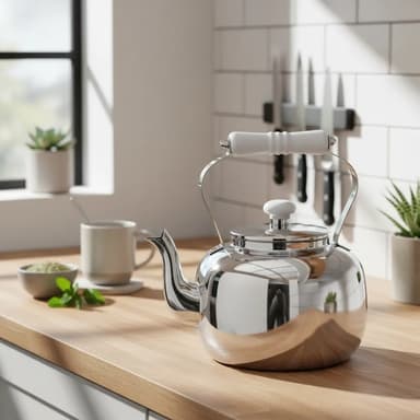 Pava Acero Inoxidable Mate Te Café 1,6 Litros Pico Cebador