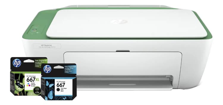Impresora multifunción a color HP Deskjet Ink Advantage 2375
