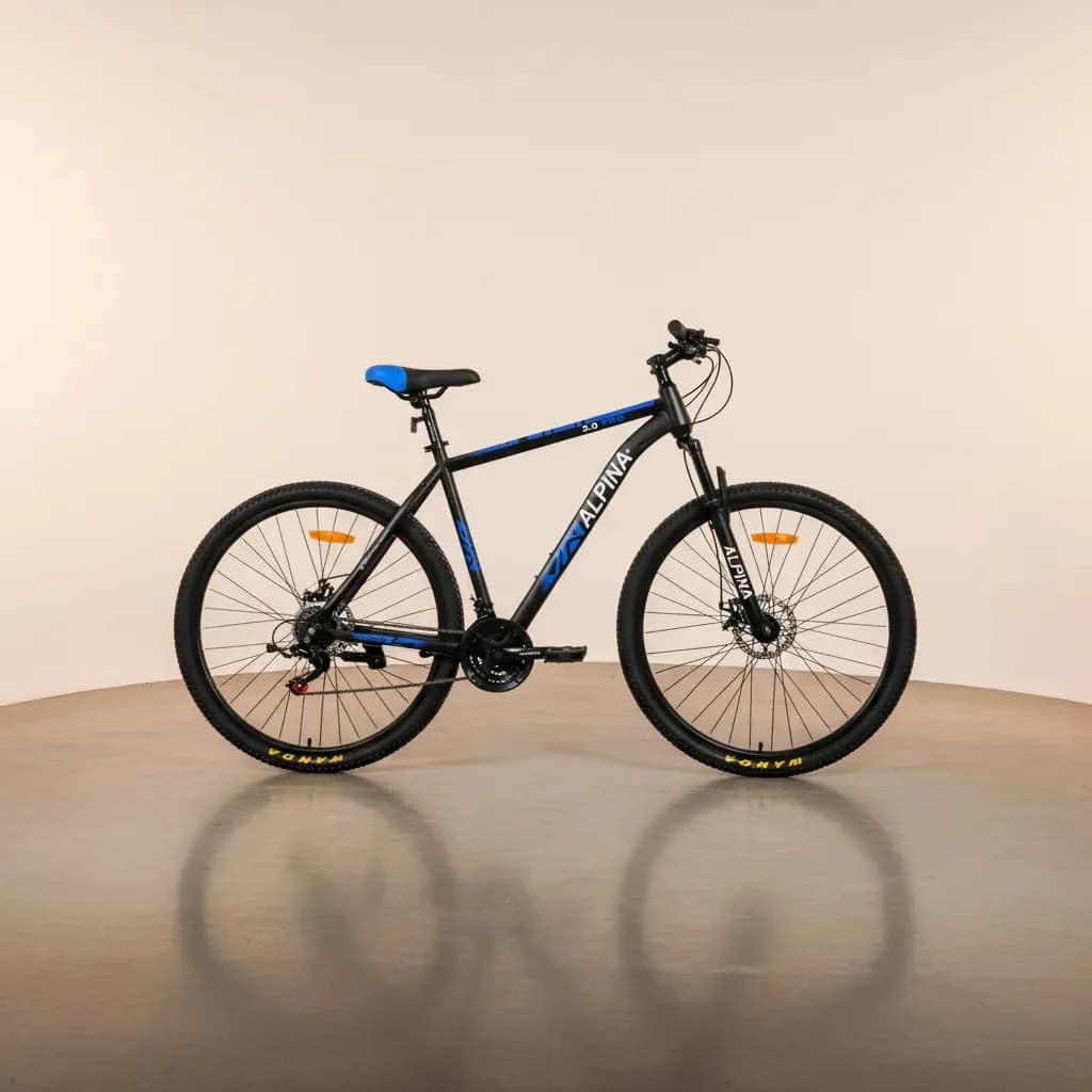 Bicicleta Alpina Mtb 2.0 R 29 21v Freno Disco Full Shimano Color Negro Azul Blanco 2.0 Std2 Tamaño Del Cuadro L