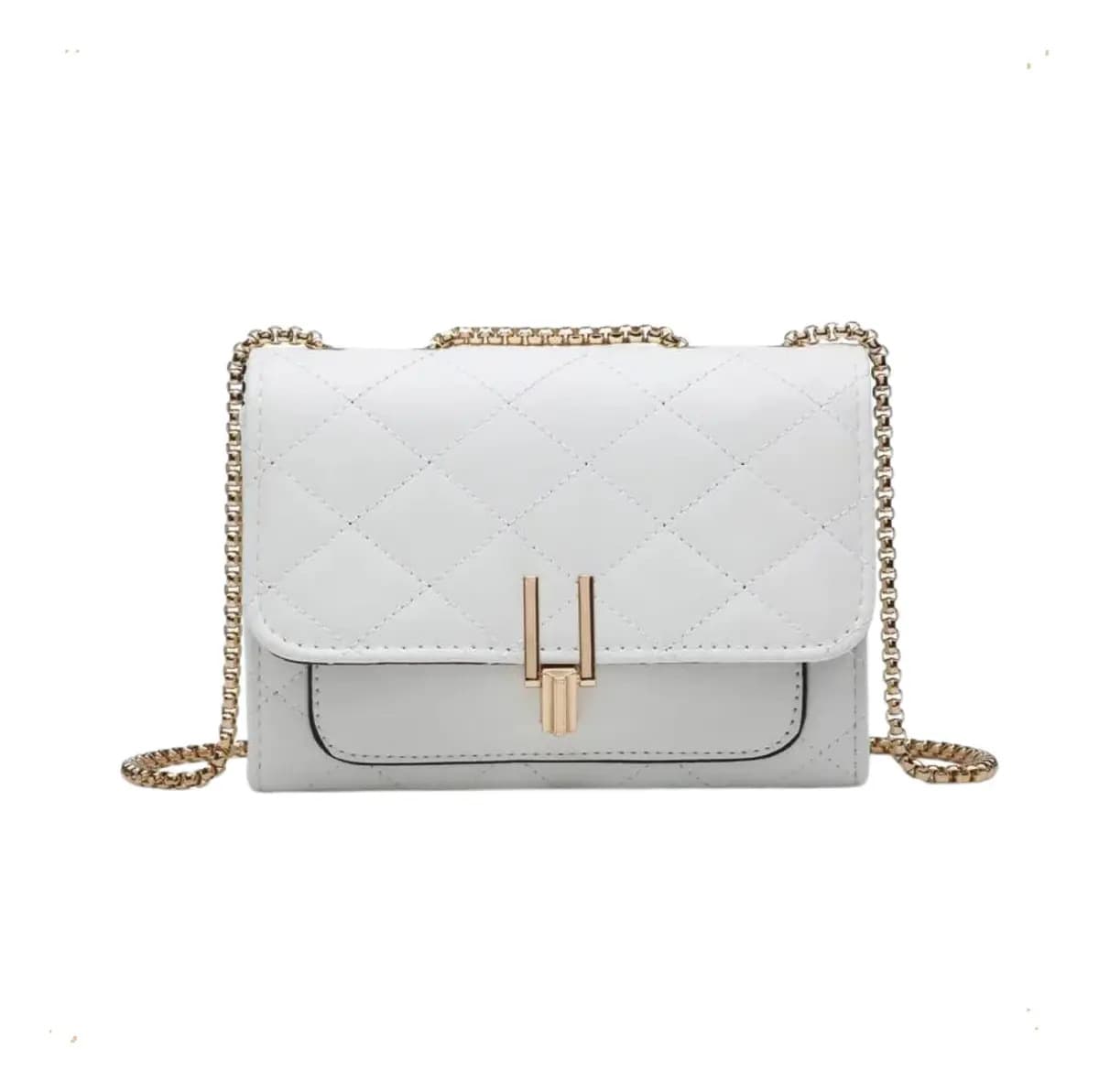 Mini Bag Elisabeth&Co Blanca para Mujer con Correa Ajustable