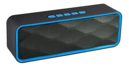 Parlante Bluetooth Portátil Para Notebook Inalambrico Cel E Color Azul