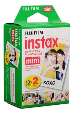 Film Rollo Pack 20 Fotos Instax Mini 8 9 11 Fuji Papel