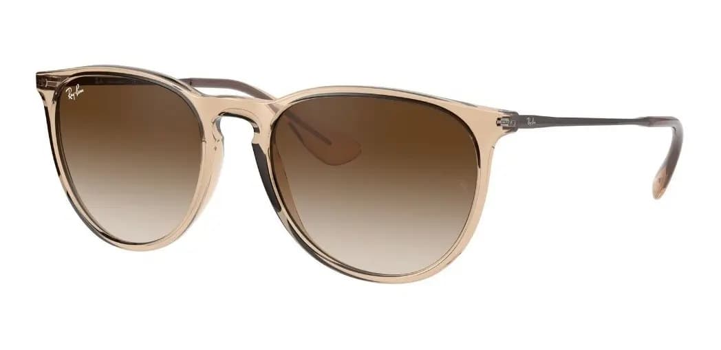 Anteojos de sol Ray-Ban Erika RB4171 651413 marrón lente degradada