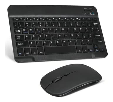 Kit Teclado Bluetooth INT.CO Color NEGRO - Apto Celular Tablet Notebook