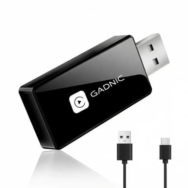 Adaptador Inalámbrico Para Auto Gadnic Carplay Android Bluetooth