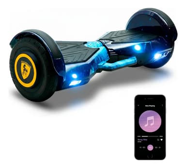 Patineta Eléctrica Gadnic Hoverboard Scooter Bth Carga Máxima 100 kg Ruedas 8" Velocidad 12 km/h Color Azul