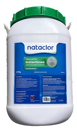 Cloro Granulado Nataclor de Disolución Rápida para Piscinas 25 kg