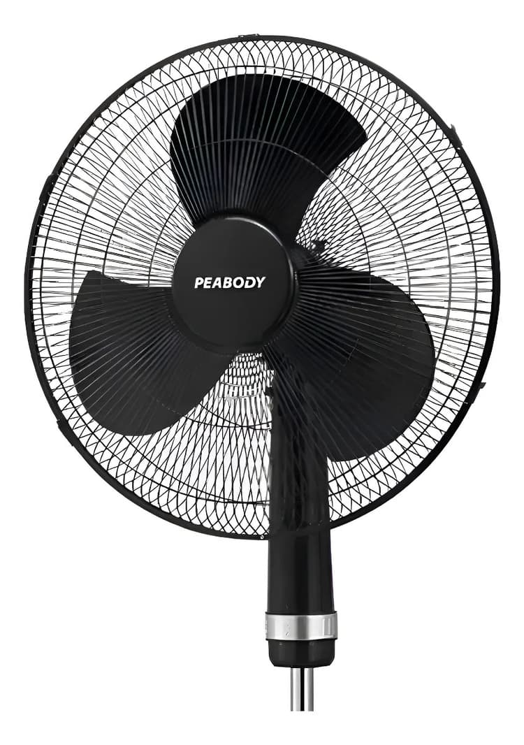 Ventilador De Pie Peabody PE-VP1860N 18" 3 Velocidades Negro