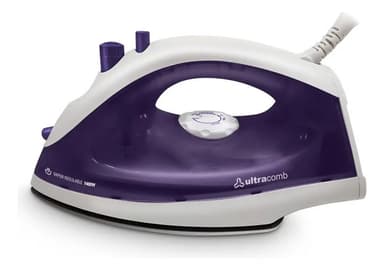 Plancha Vapor Ultracomb 1400w Antiadherente Rociador Pl4170 Color Violeta 220V Vapor Regulable