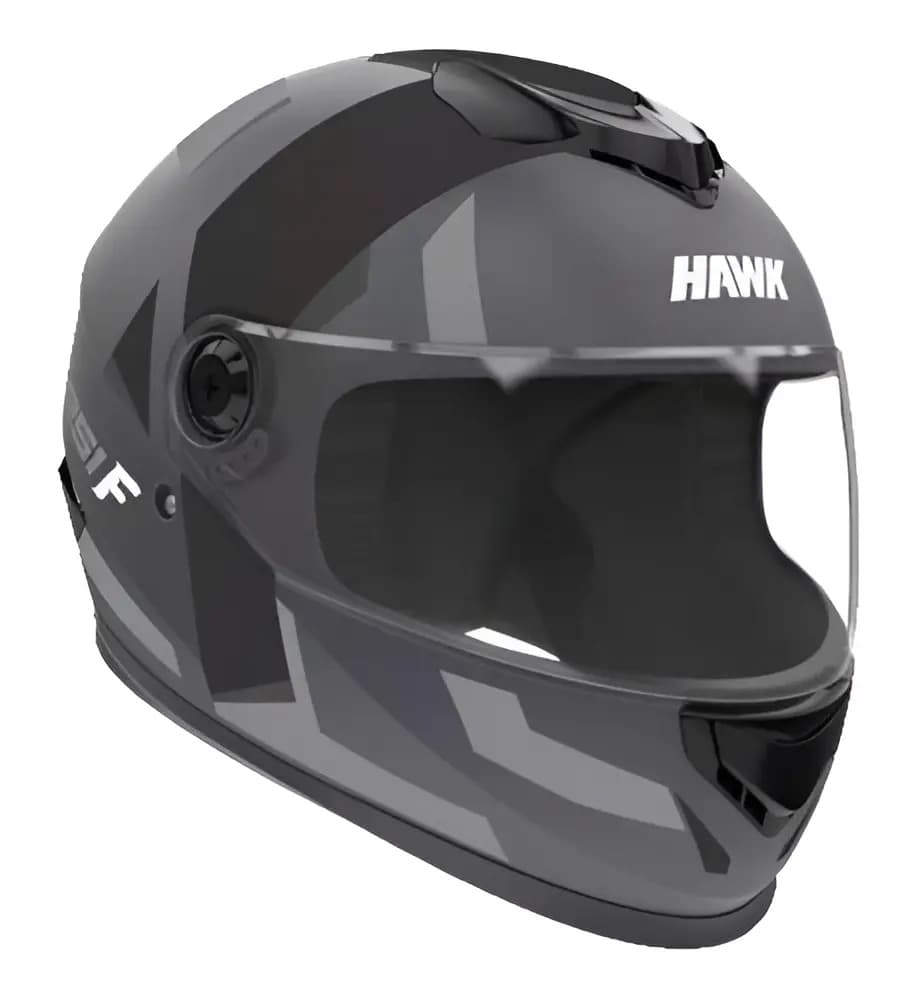Casco para moto integral Hawk Integral RS1 sophie negro f talle L